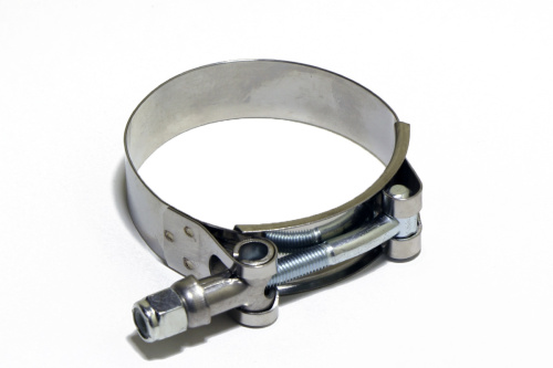 Хомут усиленный (90),Т-болт 87-94мм/19мм/W2 (нержавеющая сталь W2)