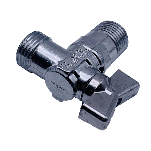 Кран шаровый угловой  1/2" х 1/2" наружная - наружная резьба  TIEMME 2950018 / 2950N0404
