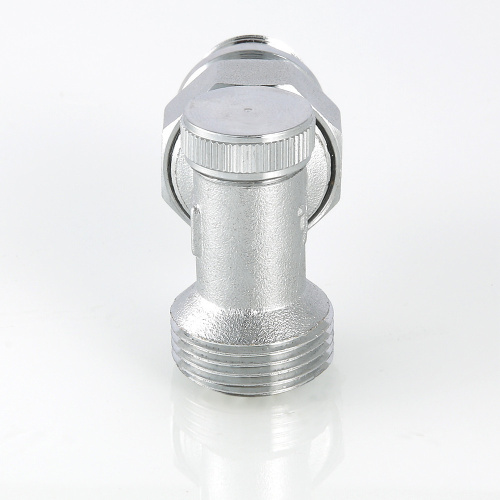 Клапан настроечный угловой (с доп. уплотнением) 1/2" * Евроконус VALTEC VT.019.NER.04