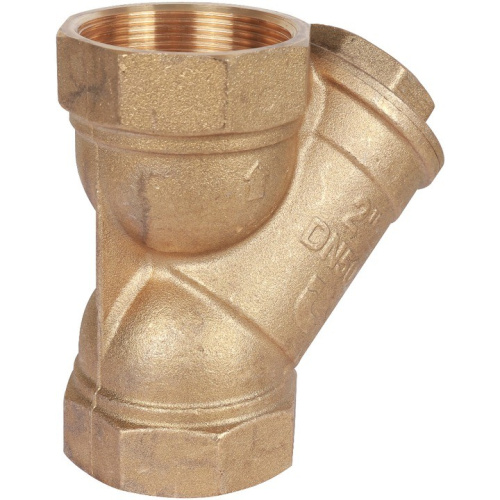 Грязевик (фильтр косой сетчатый муфтовый) 1 дюйм, резьба внутренняя 100°C SFW-0001-000025 STOUT 