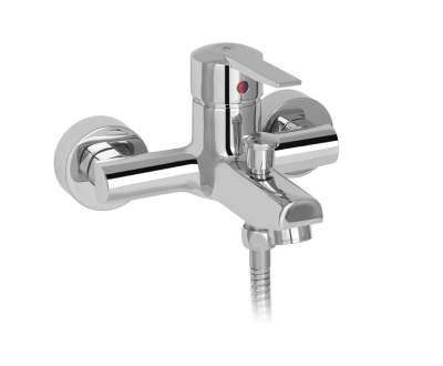 202 MODE  Смеситель для ванны- душ литой с настенным держ. MOFEM 