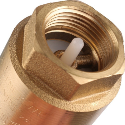 Клапан обратный пружинный муфтовый с пластиковым седлом 3/4" STOUT SVC-0012-000020