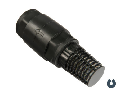 Обратный клапан с сеткой 1" (пластик), UNIPUMP
