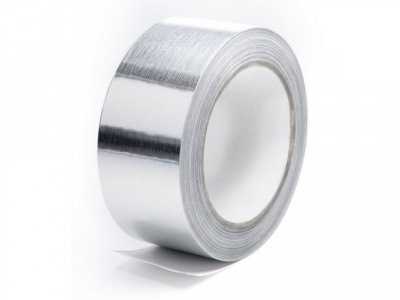 Лента алюминиевая клейкая 50 мм х 50 м.п в рулоне (11673)   СКОТЧ