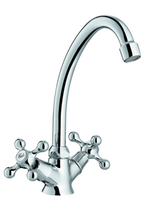 ELC2210 Смеситель KÖNNER для кухни с высоким поворотным изливом