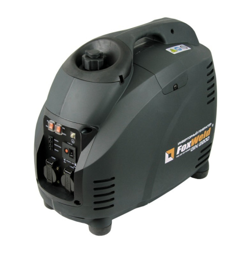 Инверторный бензиновый генератор GIN 2200,220/12V, 2.0 кВт ,руч. пуск ,бак 5.7л ,8.3A , FOXWELD