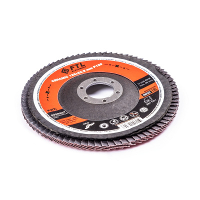 Круг лепестковый для шлифования по нержавеющей стали FTL Everest 29 125 х 22,2 мм P120