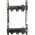 Коллекторный блок STOUT в сборе 1"х 3 вых x 3/4" SMS 0923 000003 нержавеющая сталь