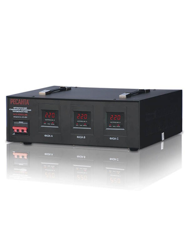 Стабилизатор трехфазный АСН- 4 500/3-ЭМ РЕСАНТА