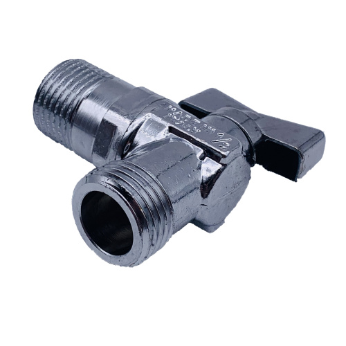Кран шаровый угловой  1/2" х 1/2" наружная - наружная резьба  TIEMME 2950018 / 2950N0404
