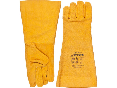 Краги STAYER термостойкие, длина 400мм. для  механических работ