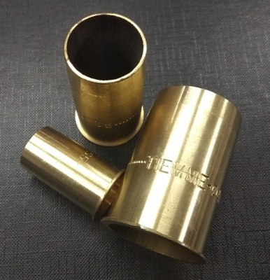 Гильза 110 х 10 латунь для труб ПНД  TIEMME  
