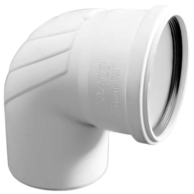 Отвод DN 50 x 87 мм   REHAU Raupiano Plus (Цвет Белый)                                  11211341001