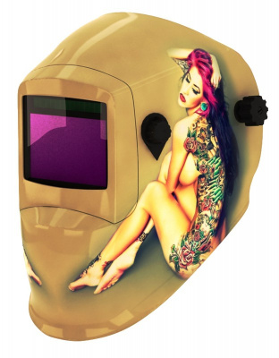 Сварочная маска  КОРУНД-2 "ЧИКАНО"  (ф-р 9100V)   FoxWeld