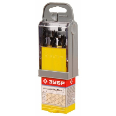 Набор сверел по дер. для шуруповерта ЗУБР "ЭКСПЕРТ" КОРОНА,М-образная заточка 4 шт.уп.