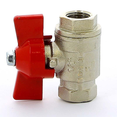 092 3/4" Кран шаровой муфтовый полнопроходной БАБОЧКА Itap IDEAL внутренняя-внутренняя резьба