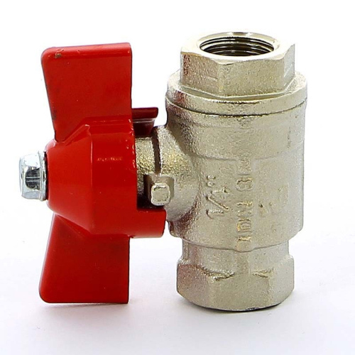 092 3/8" Кран шаровой муфтовый полнопроходной БАБОЧКА Itap IDEAL внутренняя-внутренняя резьба