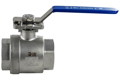 Кран шаровый  вр/вр под привод 3/4" Ду 20 PN64 AISI 304 нержавеющей стали