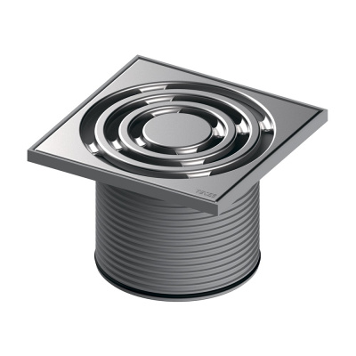 Декоративная решетка TECEdrainpoint S, 150 мм, в пластиковой рамке, с монтажным элементом 3660003