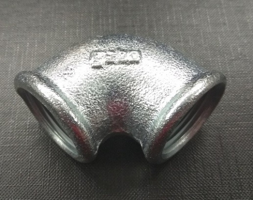 Угол  3''  ВН-ВН резьба GEBO Platinum  оцинкованный чугун