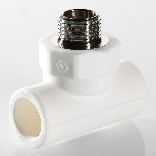 Тройник PPR с переходом на НАР. Р. 20х3/4" VALTEC полипропиленовый VTp.733.0.02005