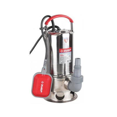 Насос погружной дренажный универсальный ЗУБР(Нерж.)  550 Вт, 200 л/мин,напор 7 м, кабель 10 м.