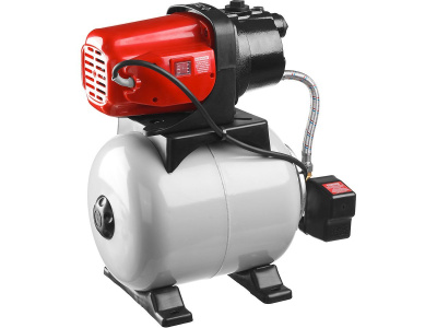 Авт.Насосная станция ЗУБР  1200 Вт, 63 л/мин,напор 46 м,ресивер 20 л.