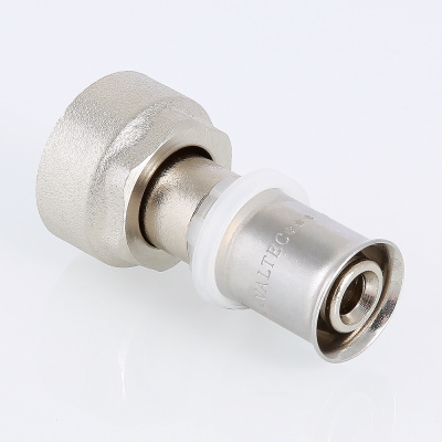 Соединитель коллекторный евроконус/пресс для м./п. трубы 20(2,0) x 3/4 (евроконус) VALTEC 