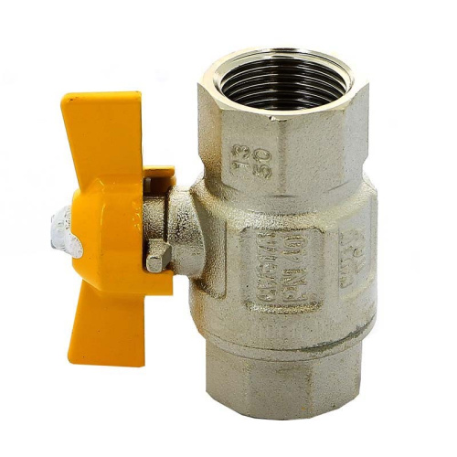 Газовый шаровый кран бабочка 1/2'' внутренняя-внутренняя резьба ITAP LONDON