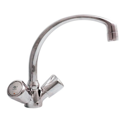 106 TRIGO CER  Смеситель для мойки, излив 180 мм. с керамической кран-буксой MOFEM