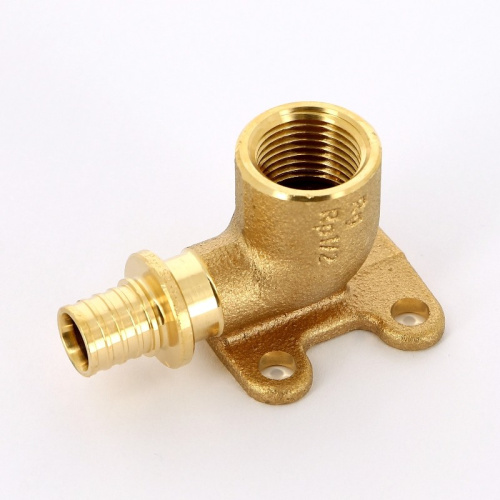 ВодорозеткаRAUTITAN RX 16х1/2"  Внутренняя резьба Бронза REHAU с квадратными фланцами