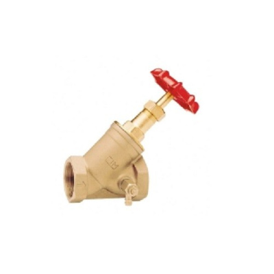 Вентиль запорный под трубку 2" Cimberio для динамической пары с регулятором перепада давления