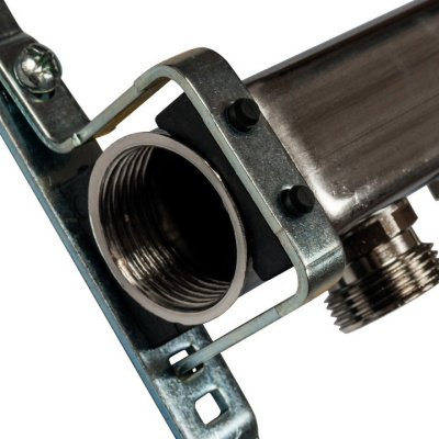 Коллекторный блок STOUT в сборе 1"х 8 вых x 3/4" SMS 0923 000008 нержавеющая сталь