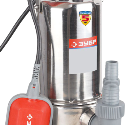 Насос погружной дренажный универсальный ЗУБР 550 Вт, 200 л/мин,напор 7 м, кабель 10 м.