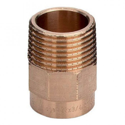 Соединение медь пайка наружная резьба 42 х 1 1/2 