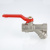Кран шаровый со встроенным фильтром, стальная рукоятка 1/2" вн.-вн.   COMBI VALTEC     