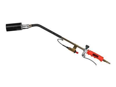 Горелка газовоздушная СВАРОГ ГВ-1714 ПП диам.стакана = 50 мм , L=1032 мм , рычаг , ПЬЕЗОПОДЖИГ