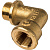 STOUT Угольник с упором НВ латунь с упором 3/8 SFT-0015-000038