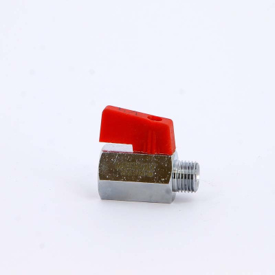 Кран 3/4" шаровый MINI резьба наружная внутренняя Itap ручка флажок