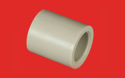 Муфта  DN 20 полипропиленовая FV-Plast Чехия (серый)          201020