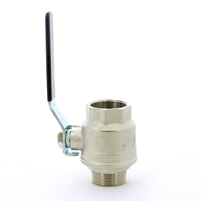 306 Кран шаровый плоская ручка 1,1/2'  наружная-наружная резьба  BUGATTI OREGON