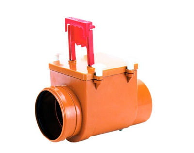 HL 712.1 DN 125 Канализационный затвор с возможностью ручной фиксации заслонки в закрытом положении
