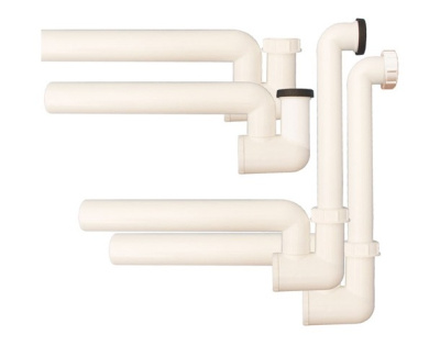 HL136N Сифон для кондиционеров с горизонтальным выпуском