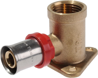 Пресс фитинг для металлопластиковой трубы Водорозетка  16 x 1/2" Внутренняя резьба TeRma (TRm)