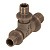 TECEflex Тройник 90° редукционный, 63 x 32 x 63, бронза 710622