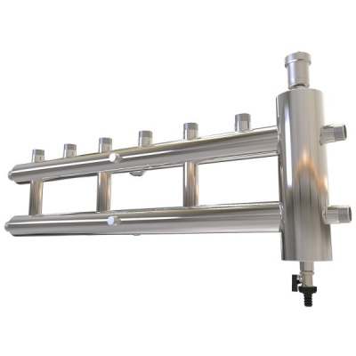 Коллектор с гидрострелкой 60 кВт 4 контура 1х1 GSK 25-3,1 AISI 304 ПроксиТерм