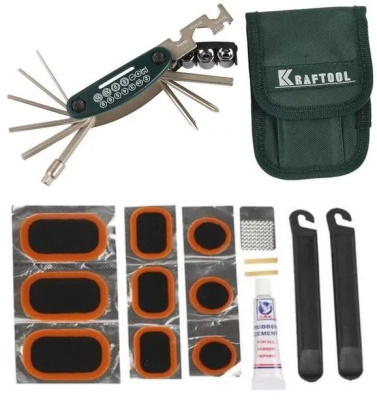 Набор KRAFTOOL "EXPERT" для обслуживания велосипеда, 21-в-1