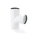 Тройник DN 160 x 110 x 160 / 87 мм   REHAU Raupiano Plus (Цвет Белый)                   