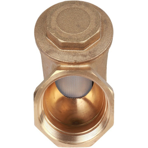 Грязевик (фильтр косой сетчатый муфтовый) 1 дюйм, резьба внутренняя 100°C SFW-0001-000025 STOUT 