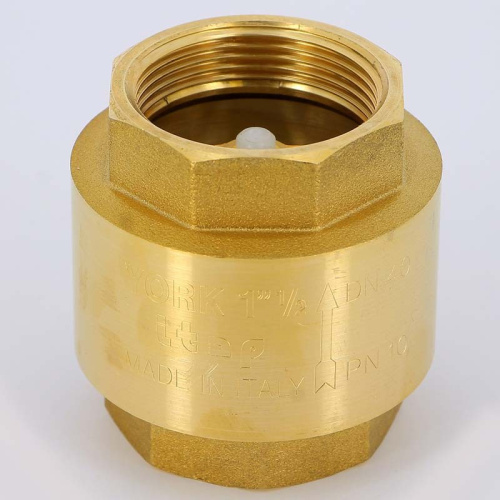 Обратный клапан 1/2" пружинный (пластиковое седло)  ITAP вн-вн 103 1/2" YORK